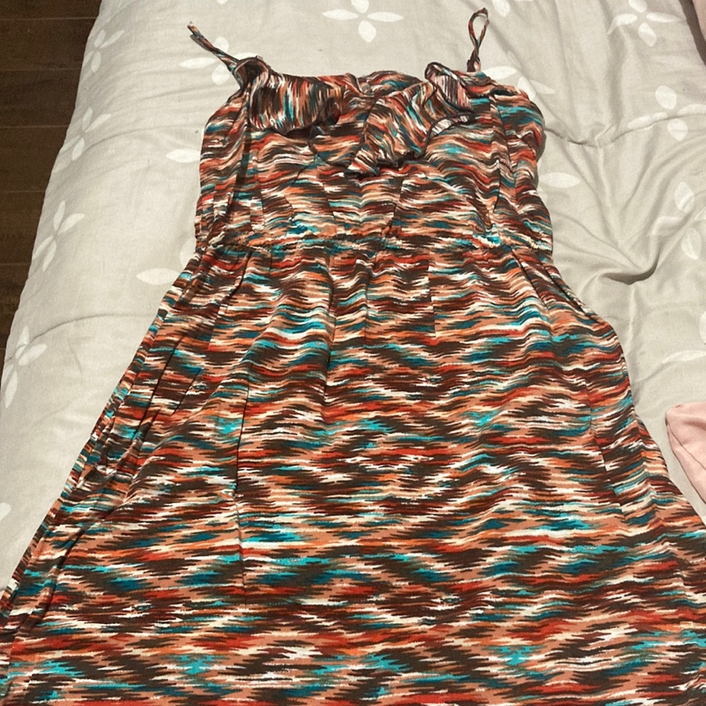 Colorful dress, very summery